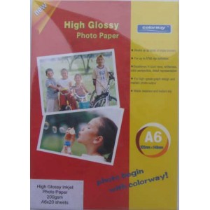 Foto papir Glossy 200g A6